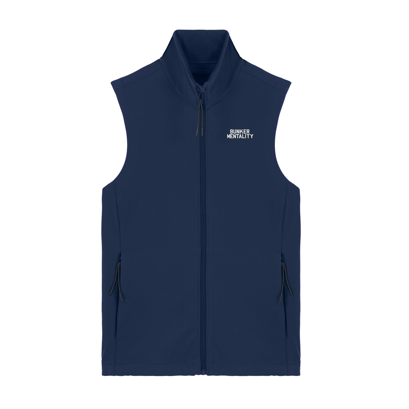 The Hooley Gilet -Bonded Soft Shell - Navy