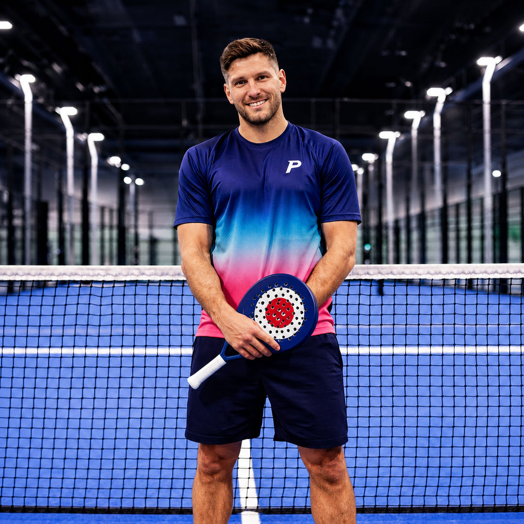 Padel Faze Tech Tee – Blue