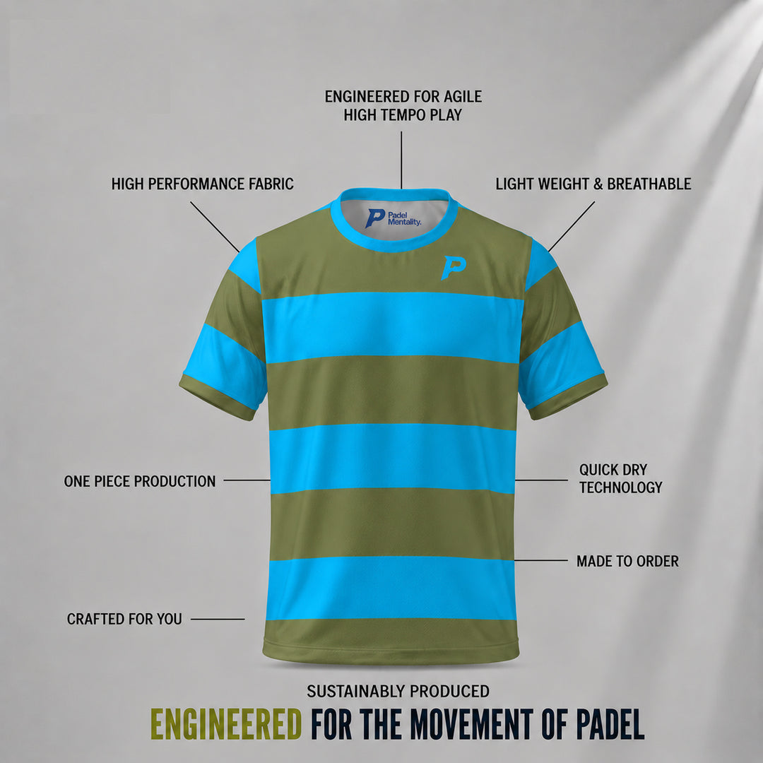 Padel Rove Tech Tee – Khaki