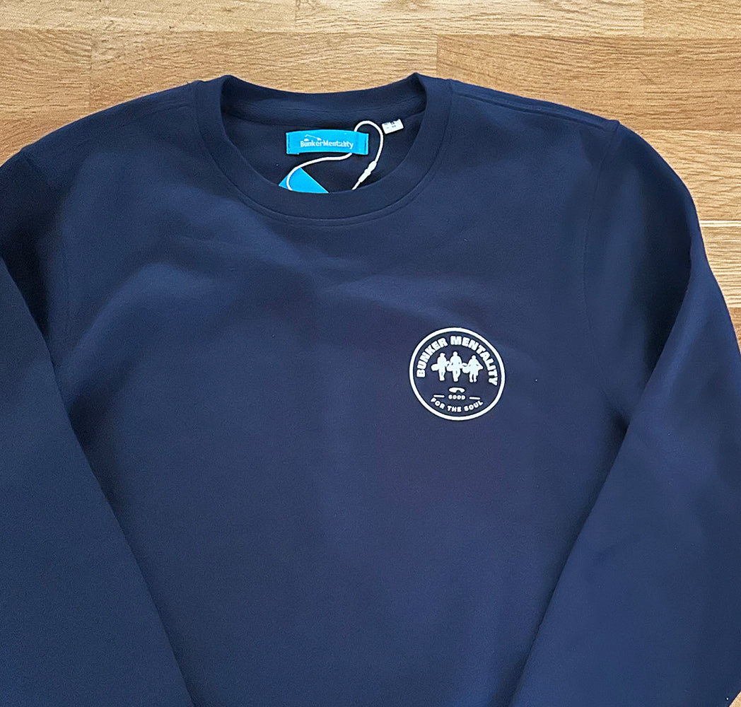 Sweatshirt Good for the Soul  - Navy - S - (Sample)