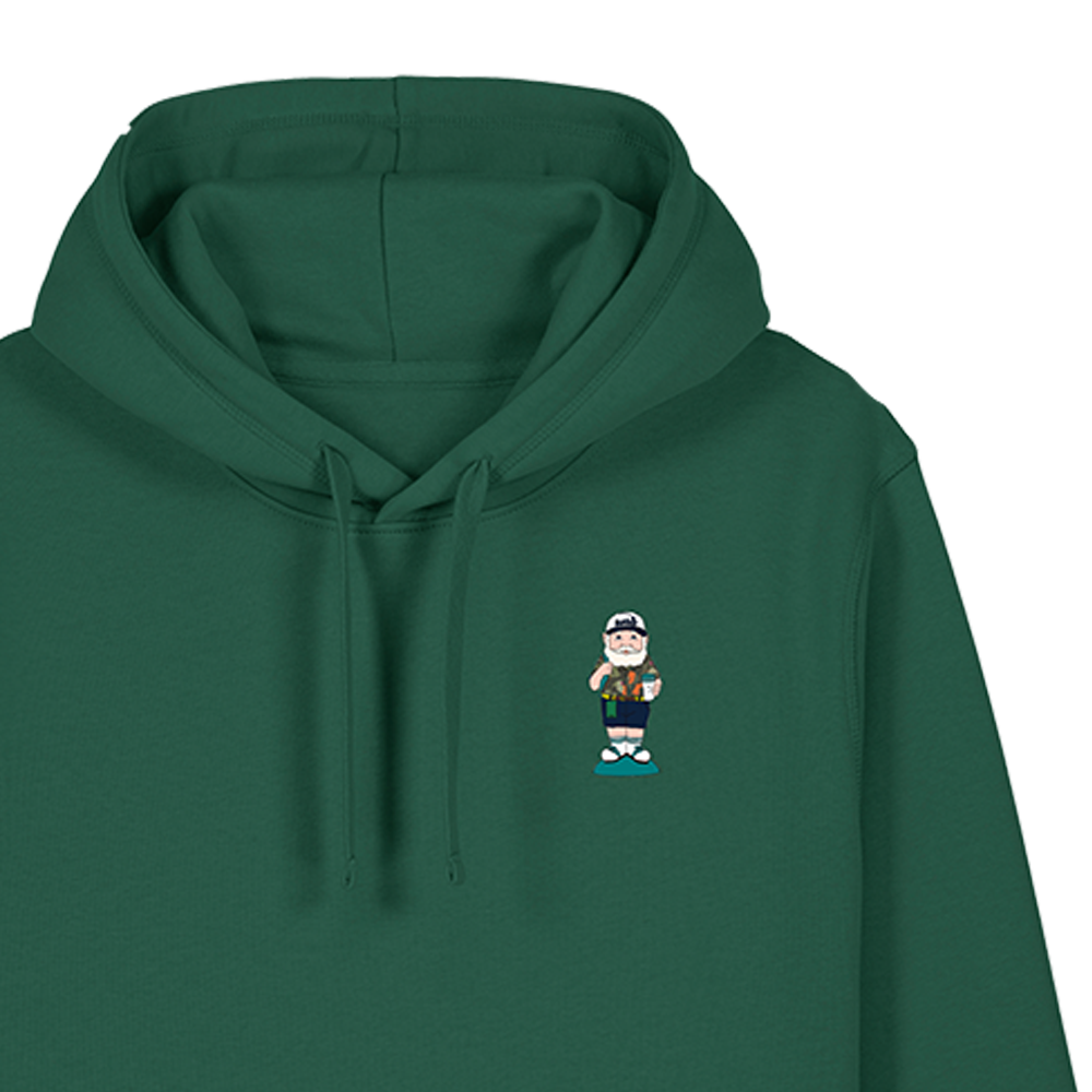 Augusta Gnome and Script Hoodie - Green