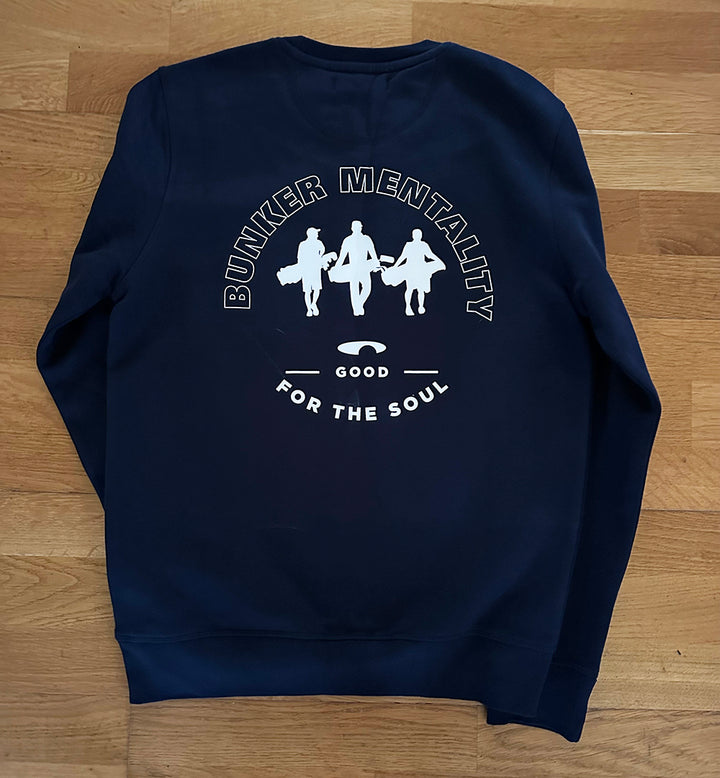 Sweatshirt Good for the Soul  - Navy - S - (Sample)