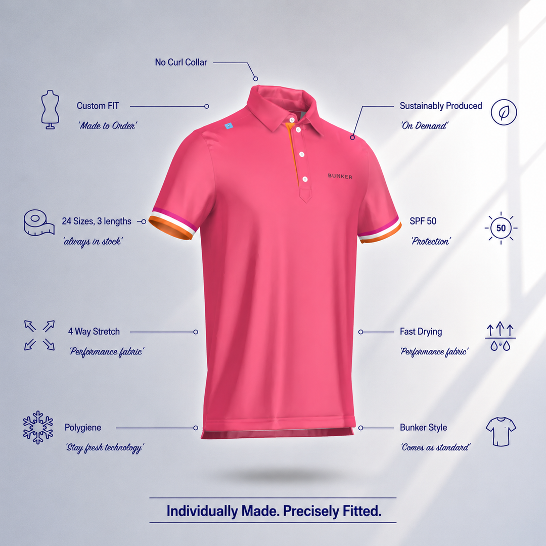 CMax Roller Polo - Pink Sorbet