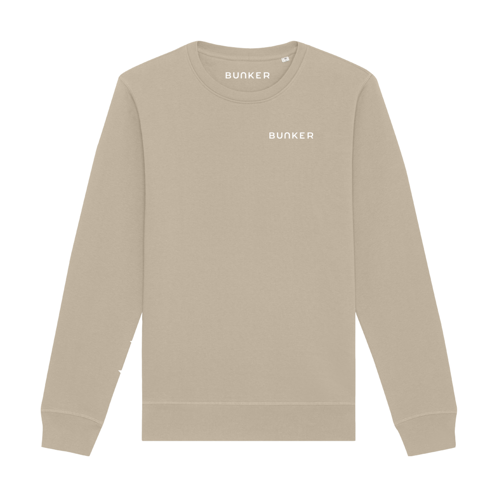 Azalea Organic Cotton Sweatshirt - Natural Off White