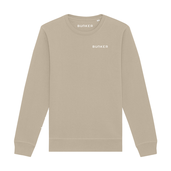 Azalea Organic Cotton Sweatshirt - Natural Off White