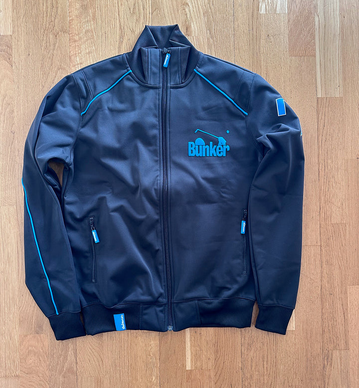 Full Zip Thermal Wind Jacket with  Skull Print - TPU membrane -Black - Small (sample)