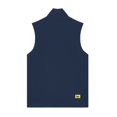 The Hooley Gilet -Bonded Soft Shell - Navy