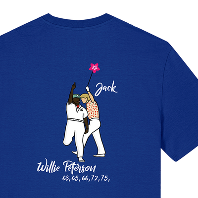 WIllie and Jack T Shirt Blue