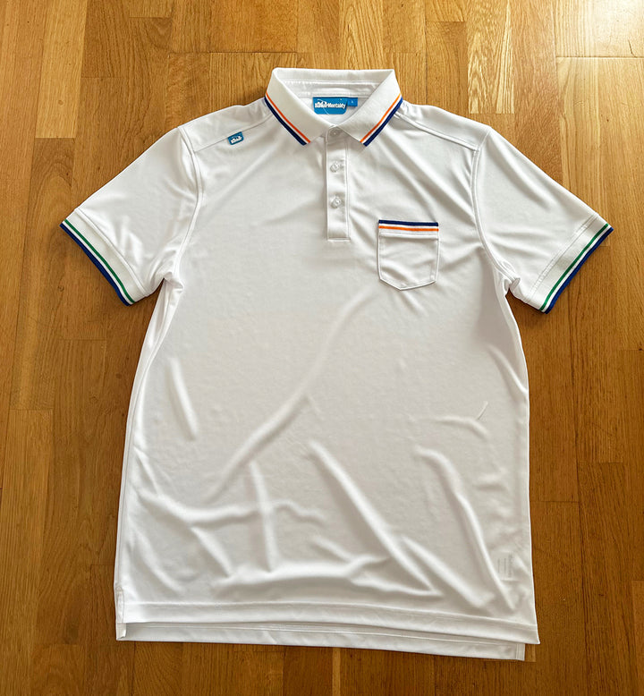 CMAX Pocket Polyester Polo Shirt - White - Large (sample)