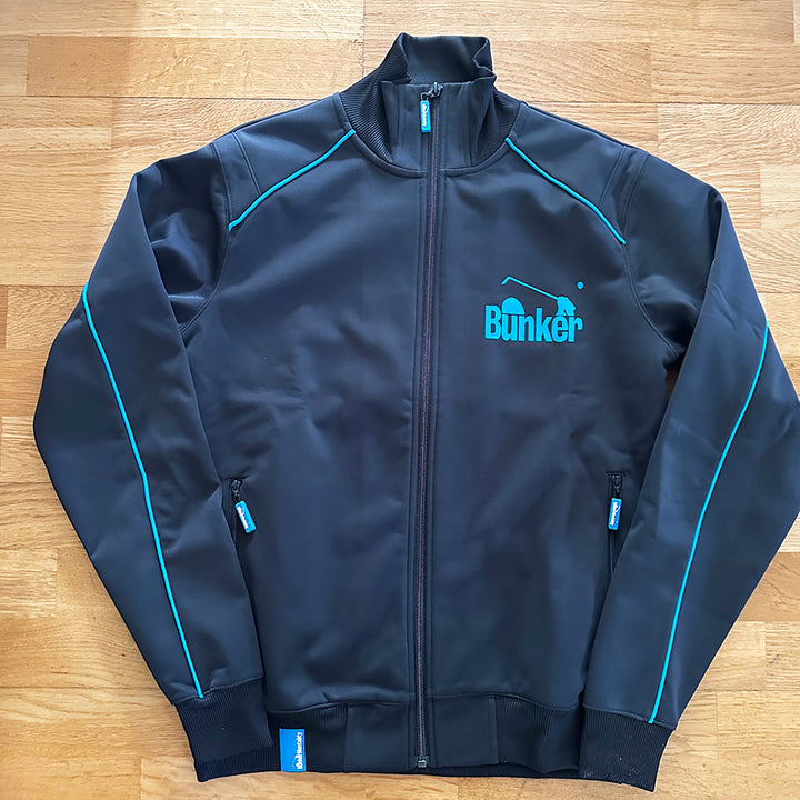 Full Zip Thermal Wind Jacket with TPU membrane Black  - Medium & Small (sample)