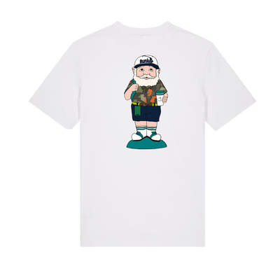 Large Gnome T Shirt - White