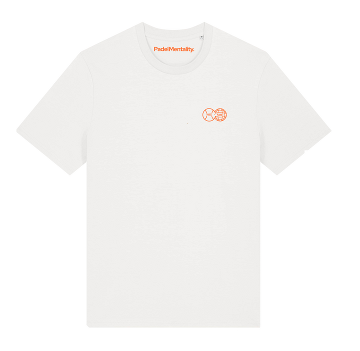 Padel and Planet Organic Cotton T-Shirt - Off White