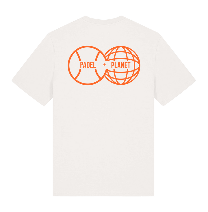 Padel and Planet Organic Cotton T-Shirt - Off White