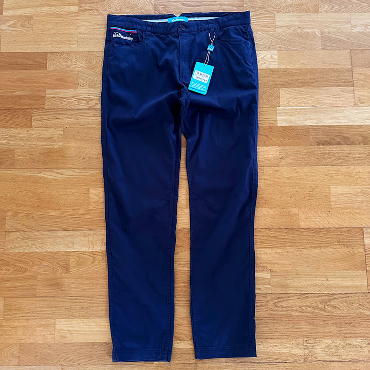 Trouser Cotton Elastane - Navy - Multi Sizes (Sample)