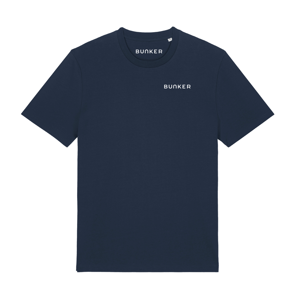 Azalea Organic Cotton T-Shirt - Navy