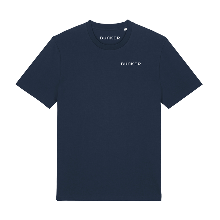 Azalea Organic Cotton T-Shirt - Navy