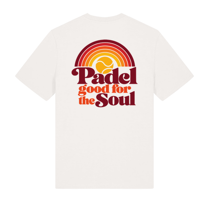 Padel Good for the Soul Organic Cotton T-Shirt - Off White