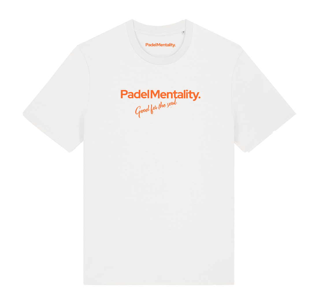 Padel Good for the Soul Organic Cotton T-Shirt - Off White