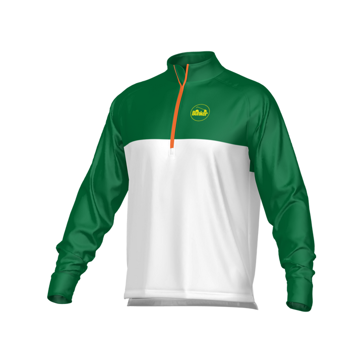 Bunker Azalea Mid Layer - Green & White