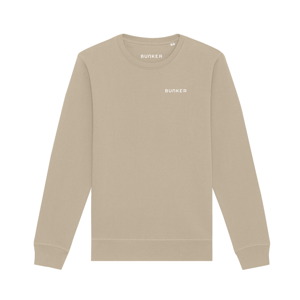 Logo Sweatshirt Desert Dust