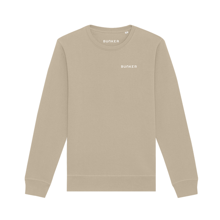Logo Sweatshirt Desert Dust