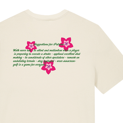 Augusta Gnome and Script T Shirt Vintage White