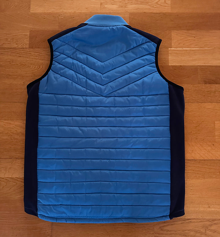 Puffer Gilet Blue - M - slight second (Sample)