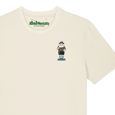 Augusta Gnome and Script T Shirt Vintage White