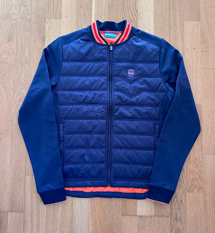 Cooper Jacket insulated padded Full Zip Jacket - Navy Blue - Medium (sample)