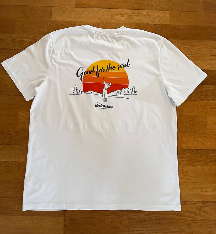 T Shirt Good for the Soul  - White - XL (Sample)