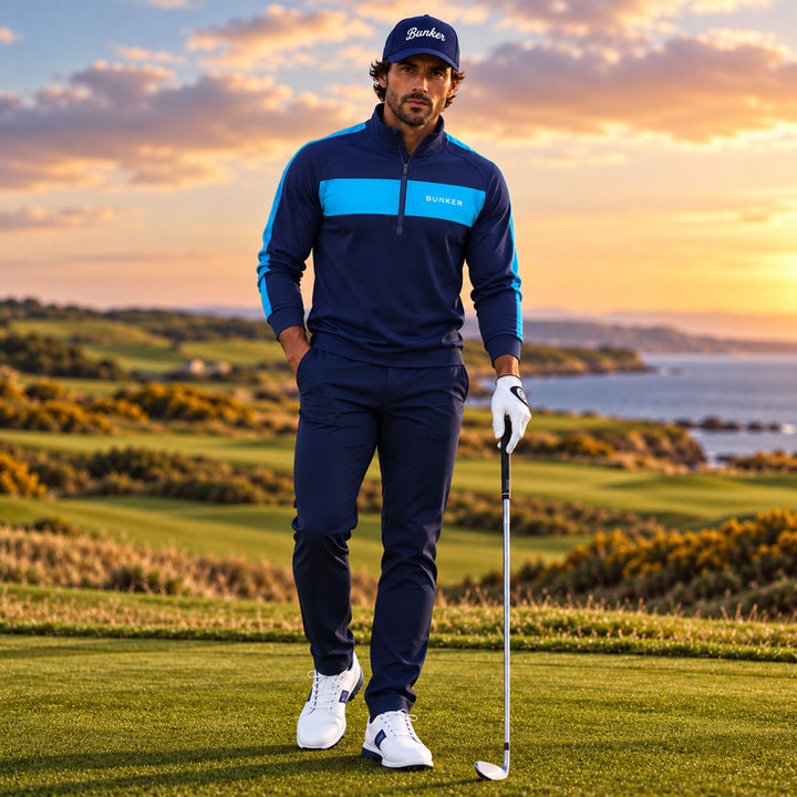 Axis Mid Layer - Blue & Bunker Blue
