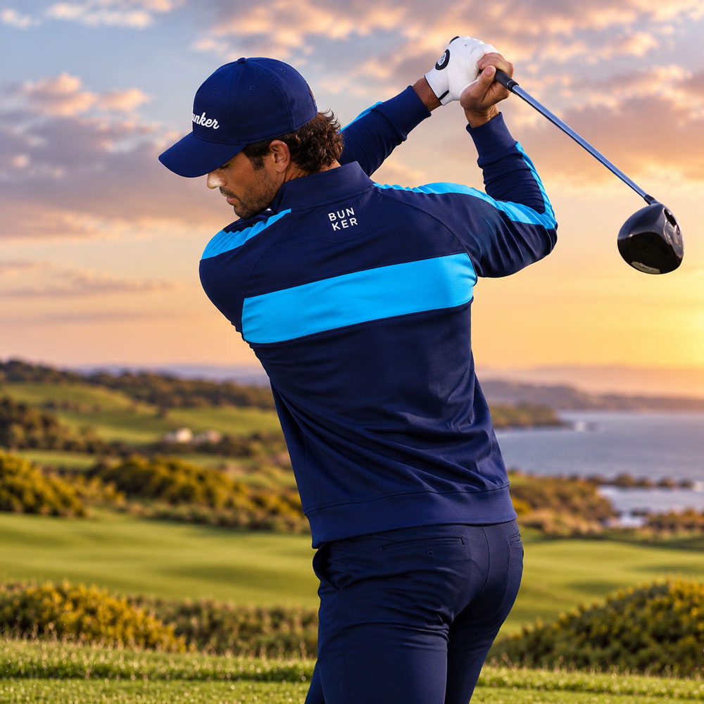 Axis Mid Layer - Blue & Bunker Blue