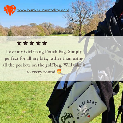Bunker Woman Girl Gang Zip Pouch Bag Natural