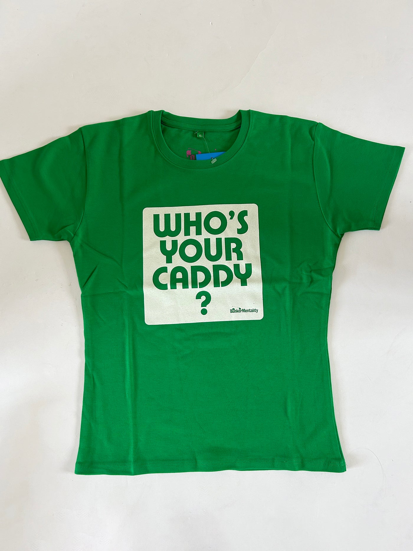 Who's Your Caddy Womans T Shirt - Green (sample)