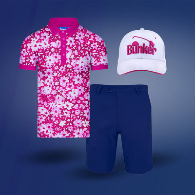 CMAX Camo Floral Polo Gameday Outfit