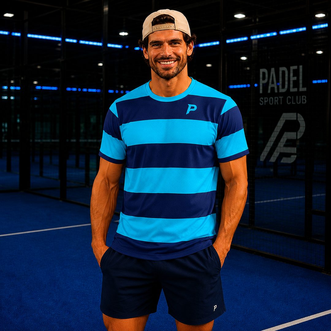 Padel Rove Tech Tee – Blues