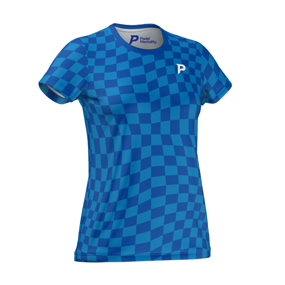 Ripple Womens Tech T Shirt Blue