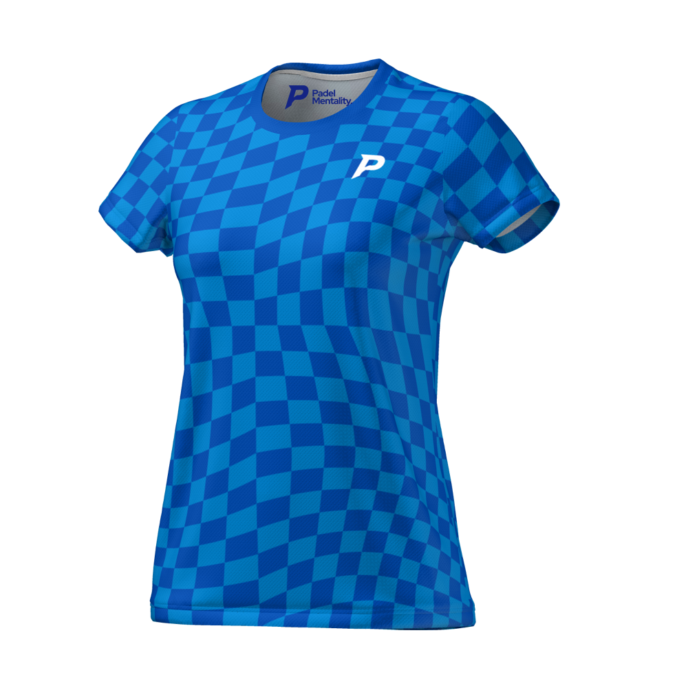 Ripple Womens Tech T Shirt Blue