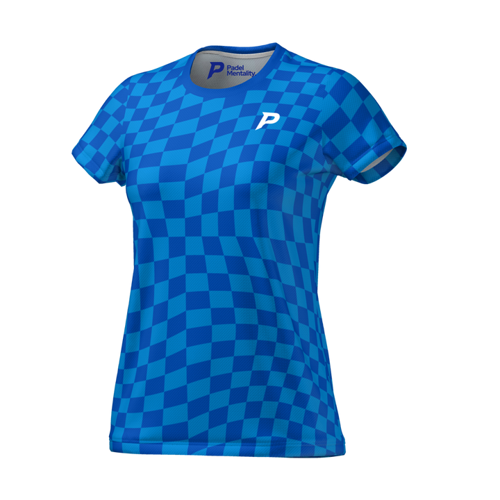 Ripple Womens Tech T Shirt Blue