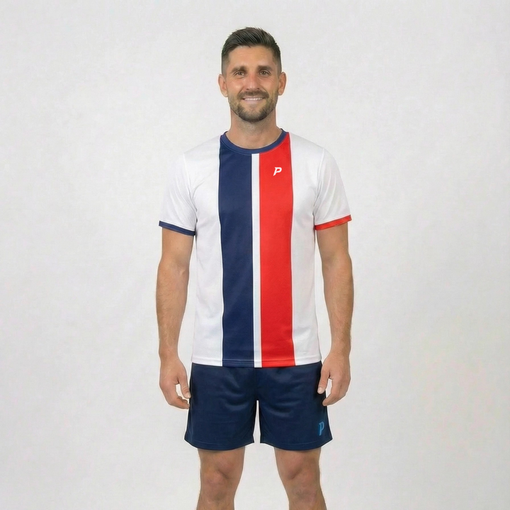 Padel Dart Tech Tee – White