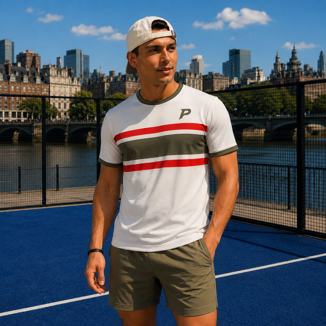 Padel Dash Tech Tee – Off White