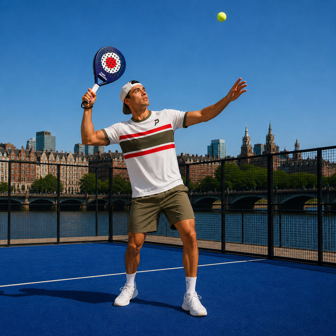 Padel Dash Tech Tee – Off White
