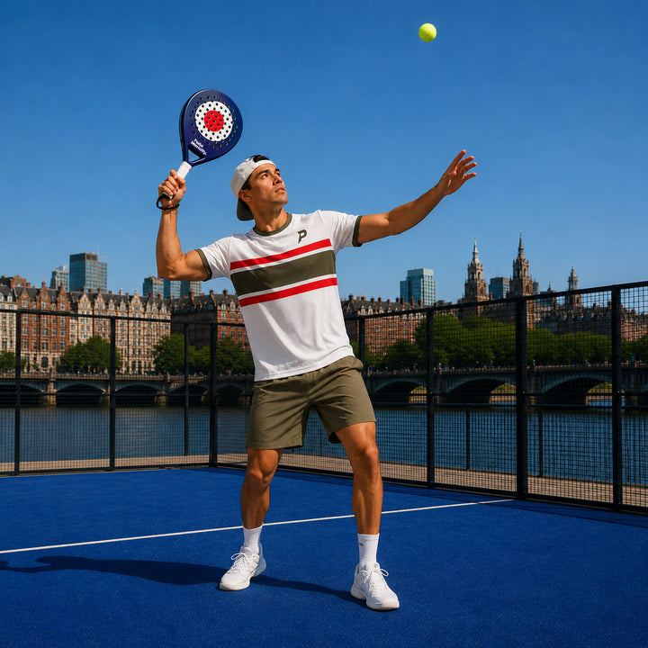 Padel Dash Tech Tee – Off White