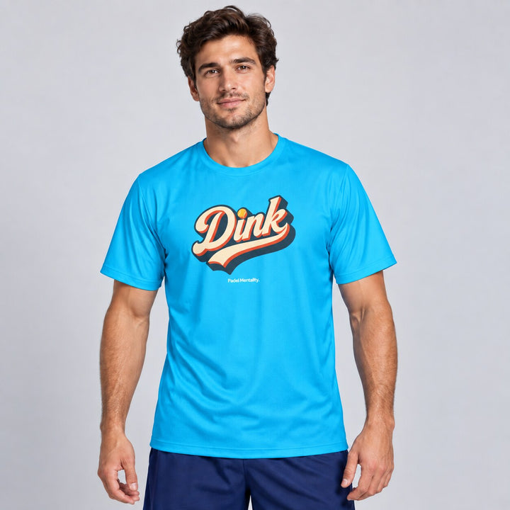 Padel Dink Tech T Shirt - Blue