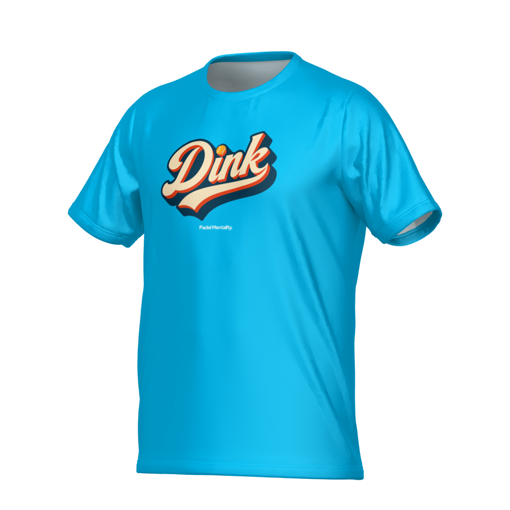 Padel Dink Tech T Shirt - Blue