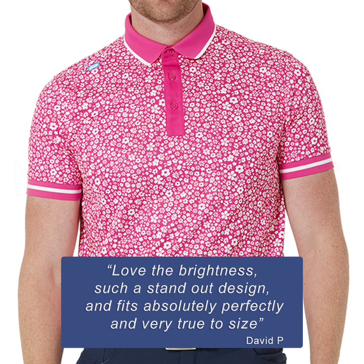 Cmax Ditzy Flower Polo