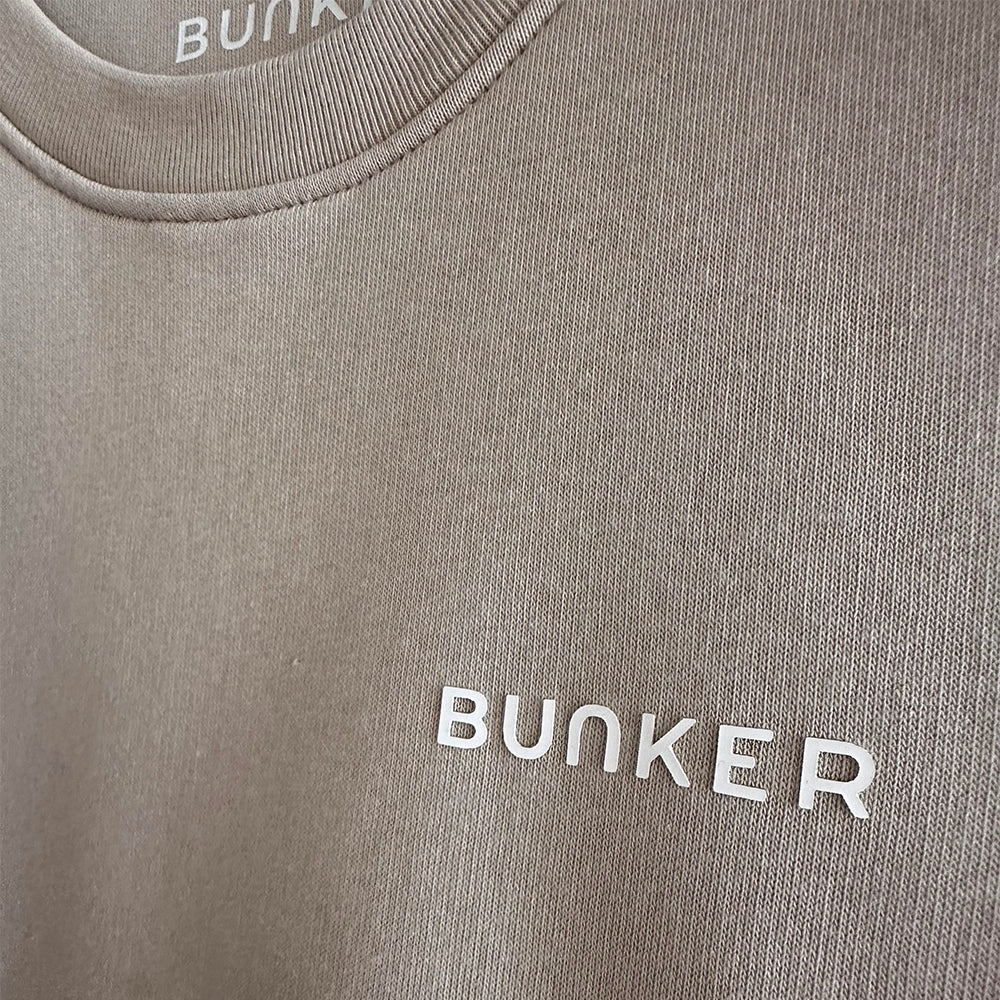 Logo Sweatshirt Desert Dust