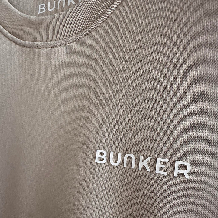 Logo Sweatshirt Desert Dust