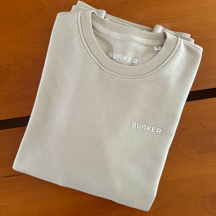 Logo Sweatshirt Desert Dust