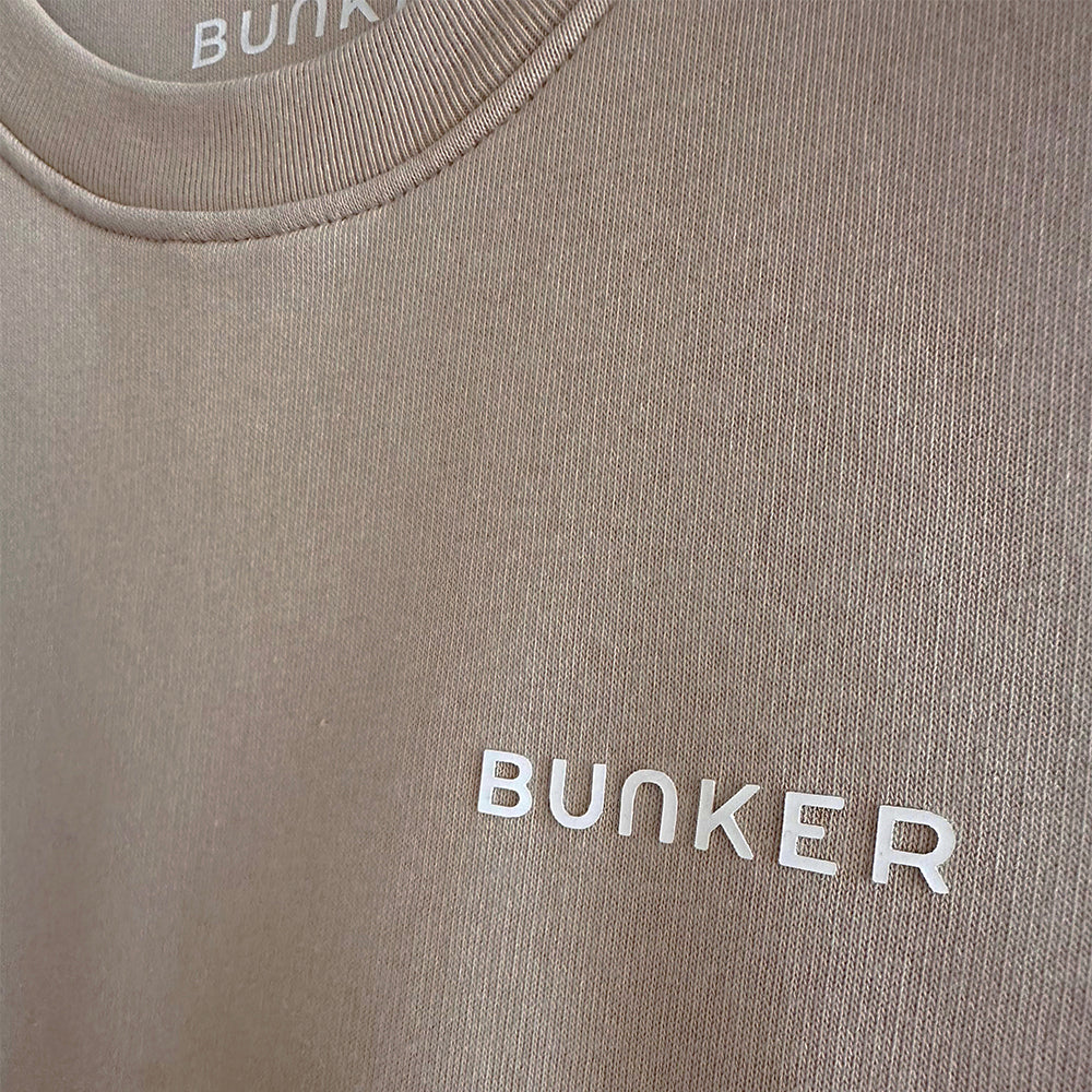 Logo Sweatshirt Desert Dust